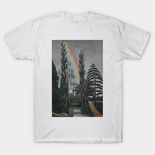 Daumesnil Lake by Henri Rousseau T-Shirt by Classic Art Stall